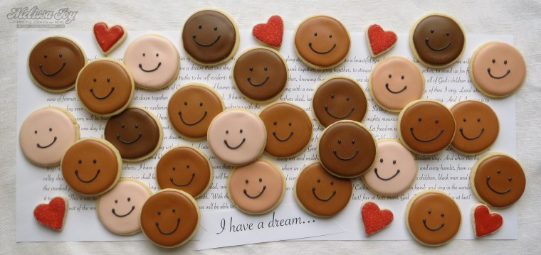 Martin Luther King, Jr. Cookies