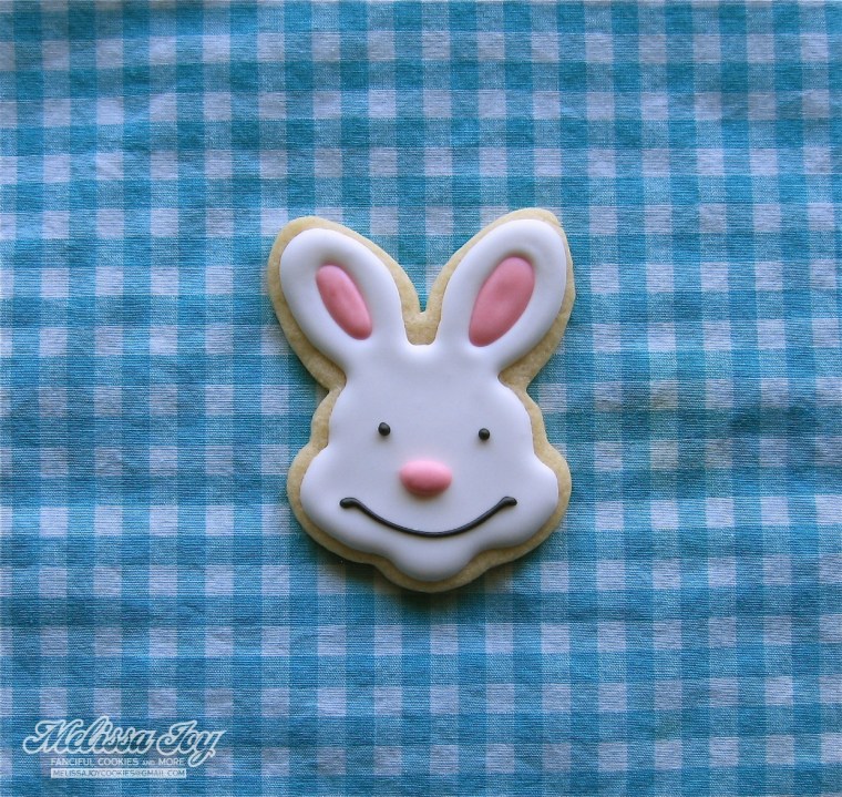 bunny face by melissa joy cookies