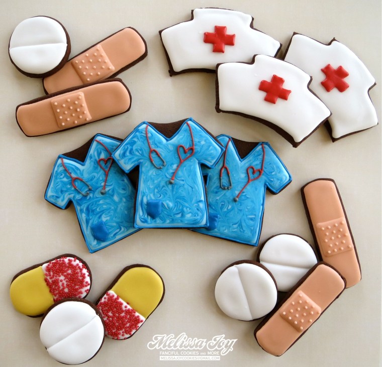 Nurses Day Cookies