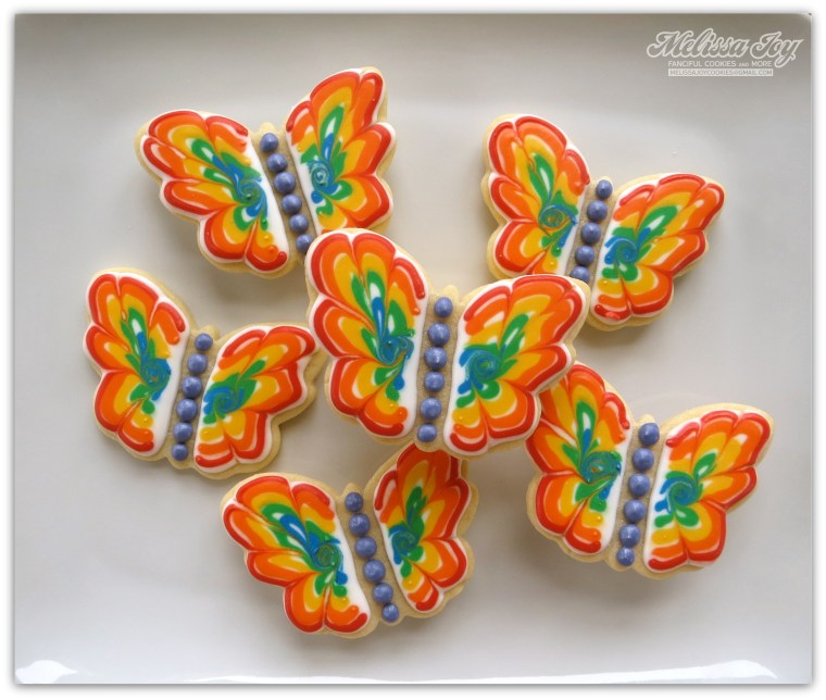 rainbow butterflies
