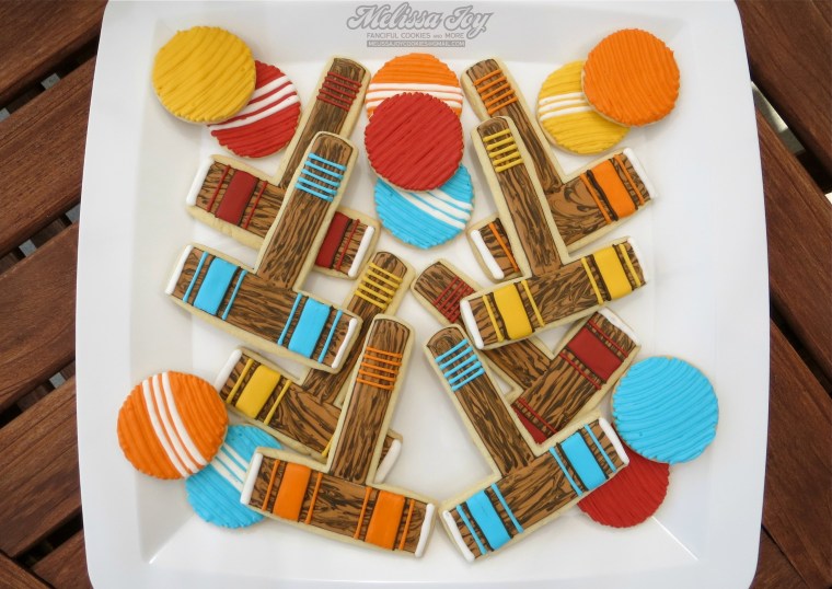 croquet set cookies by melissa joy