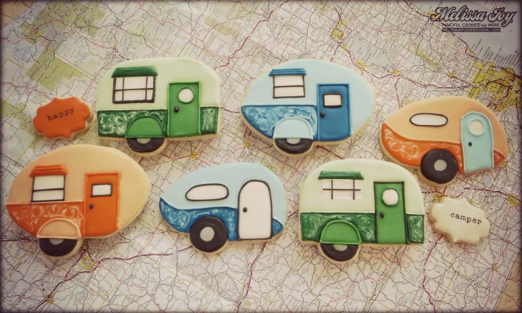 Camper cookies by Melissa Joy