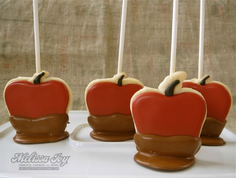 Caramel Apples by Melissa Joy Cookies