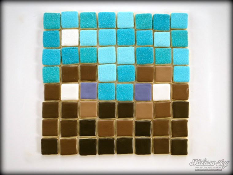 Minecraft Cookie Puzzle by Melissa Joy