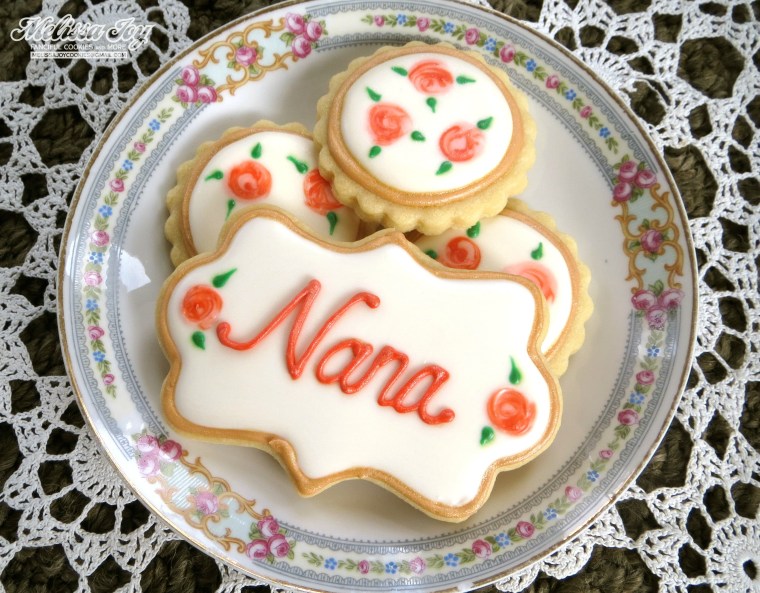 Cookies and saucer by Melissa Joy