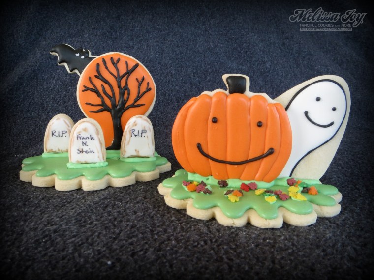 Graveyard and Ghost Cookies by Melissa Joy