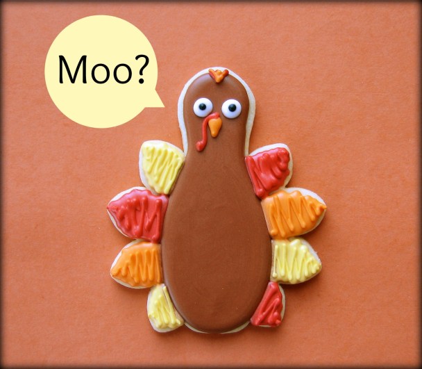 Thanksgiving Turkey by Melissa Joy Cookies