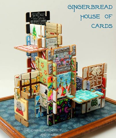 Gingerbread House of Cards