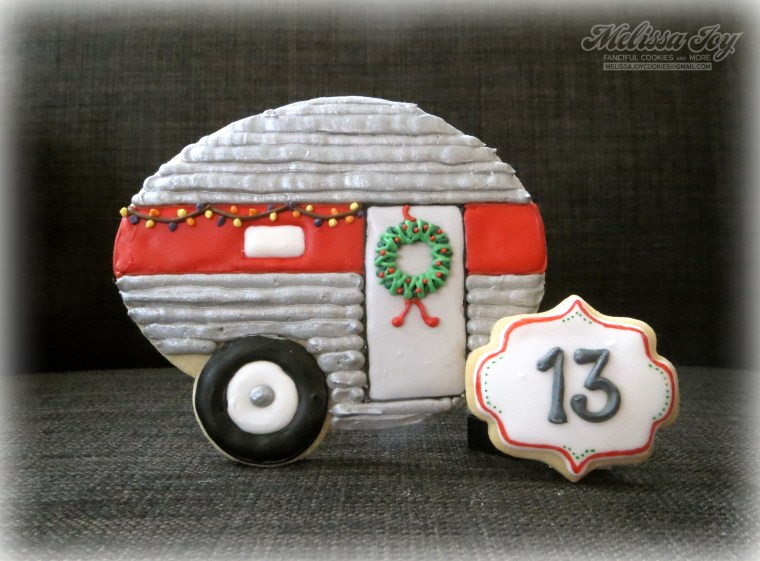 Christmas Camper Cookie by Melissa Joy