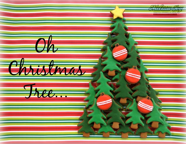 Christmas Tree Cookies by Melissa Joy