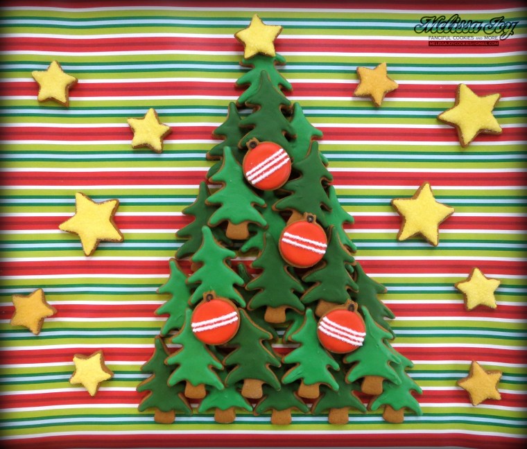 Christmas Tree Cookies by Melissa Joy