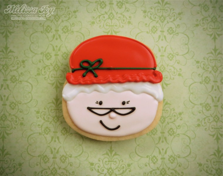 Mrs. Claus Cookie by Melissa Joy