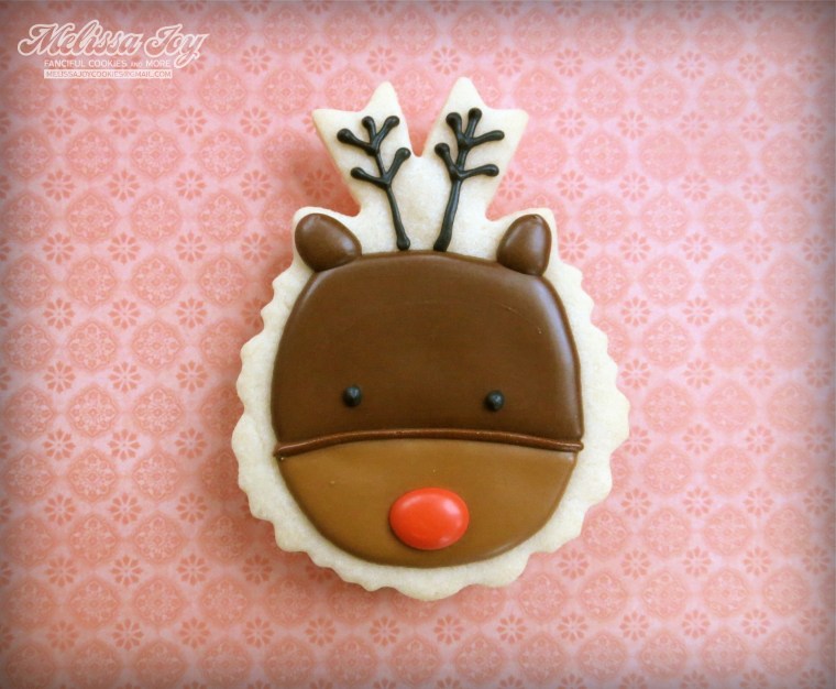 Reindeer Cookies by Melissa Joy Cookies