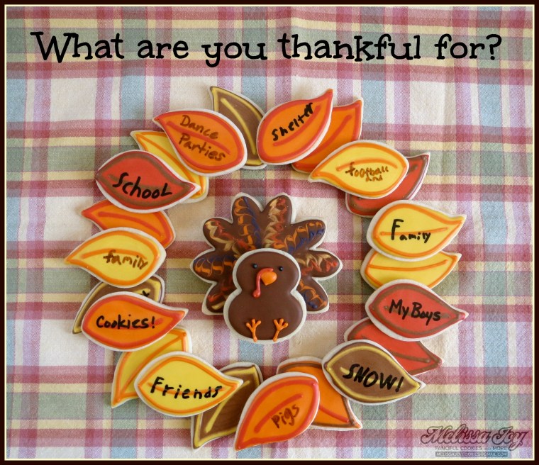 Thanksgiving Cookies for Kids by Melissa Joy