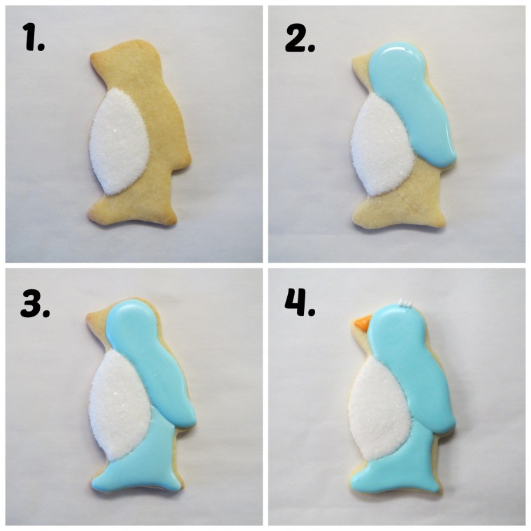 Penguin Cookies- how to by Melissa Joy
