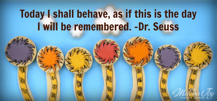 Dr. Seuss Cookies by Melissa Joy Cookies