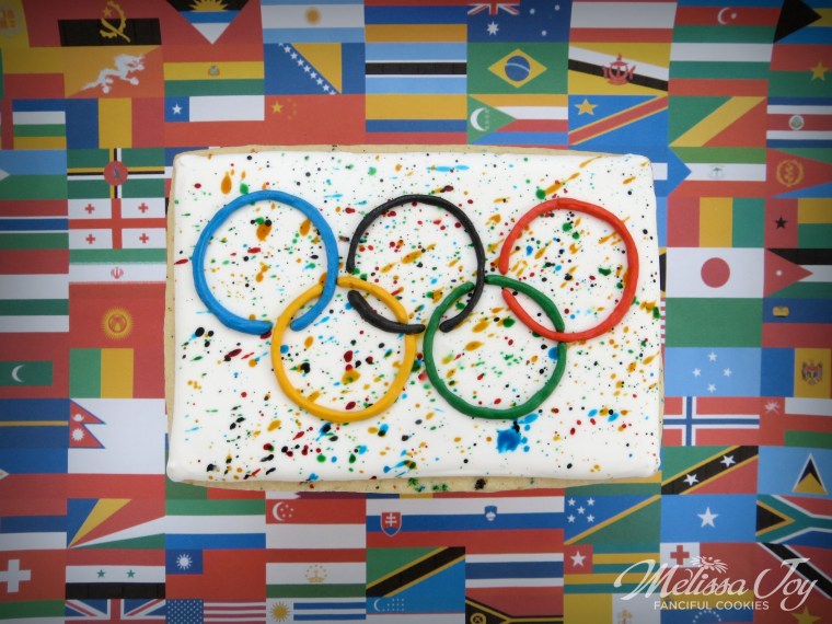 Olympic Rings by Melissa Joy Cookies