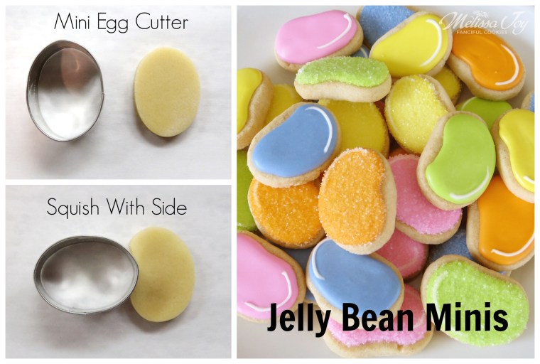 Tiny Tutorial Jelly Bean Mini Cookies by Melissa Joy
