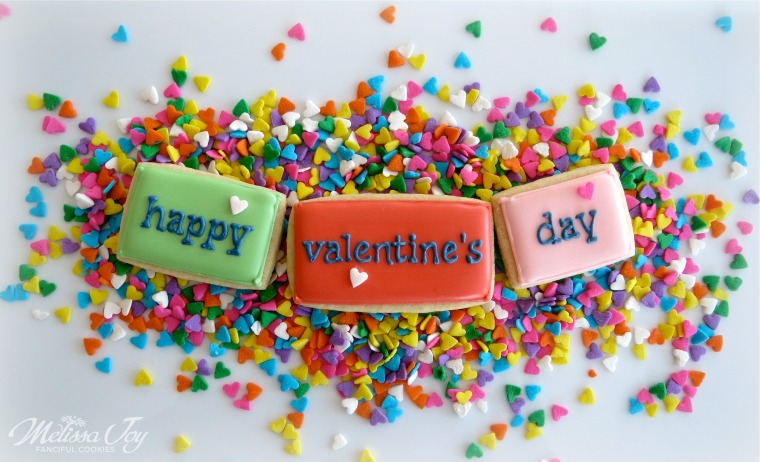 Valentine's Day Cookie Tiles by Melissa Joy