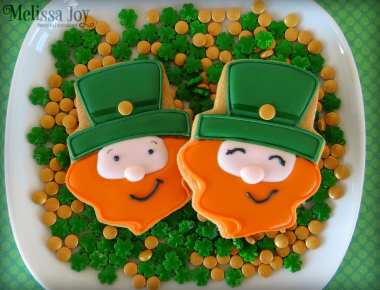 Leprechaun Cookies by Melissa Joy Cookies